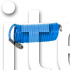 Шланг спиральный с фитингами рапид, полиуретан, 15 бар 8х12 мм 5 м - Fubag