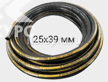 Рукав пескоструйный КУРС Extra Sandblast Hose 25х39 мм, б. 20м