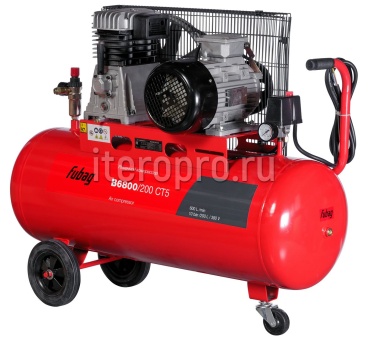 Компрессор B6800B/200 СТ5 (690л/мин 200л 10бар 4кВт 380В) - Fubag