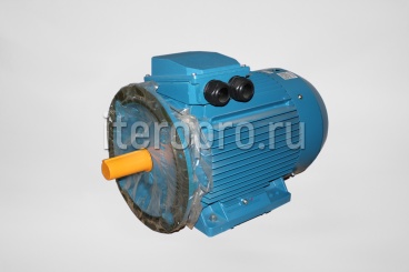 Двигатель электрический 4 кВт 3000об А100S2У3 380 В IM1001 IP54 IE2 S1, класс изоляции Н, коробка выводов справа
