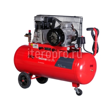 Компрессор B5200B/100 СТ4 (530л/мин 100л 10бар 3кВт 380В)